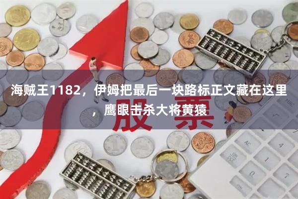 海贼王1182，伊姆把最后一块路标正文藏在这里，鹰眼击杀大将黄猿
